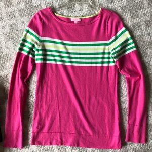 Lilly Pulitzer Striped Cotton Sweater